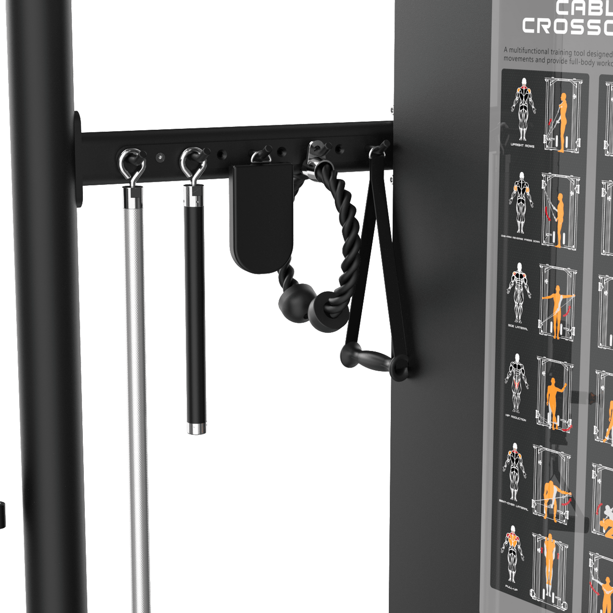 Polea Doble Ajustable IRONSIDE Luxe