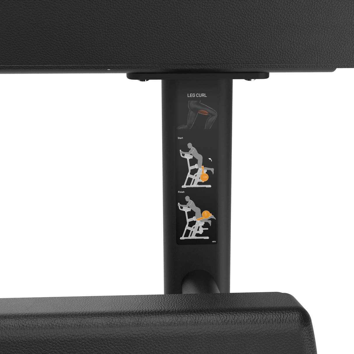 Standing Leg Curl Plate Loaded IRONSIDE Luxe