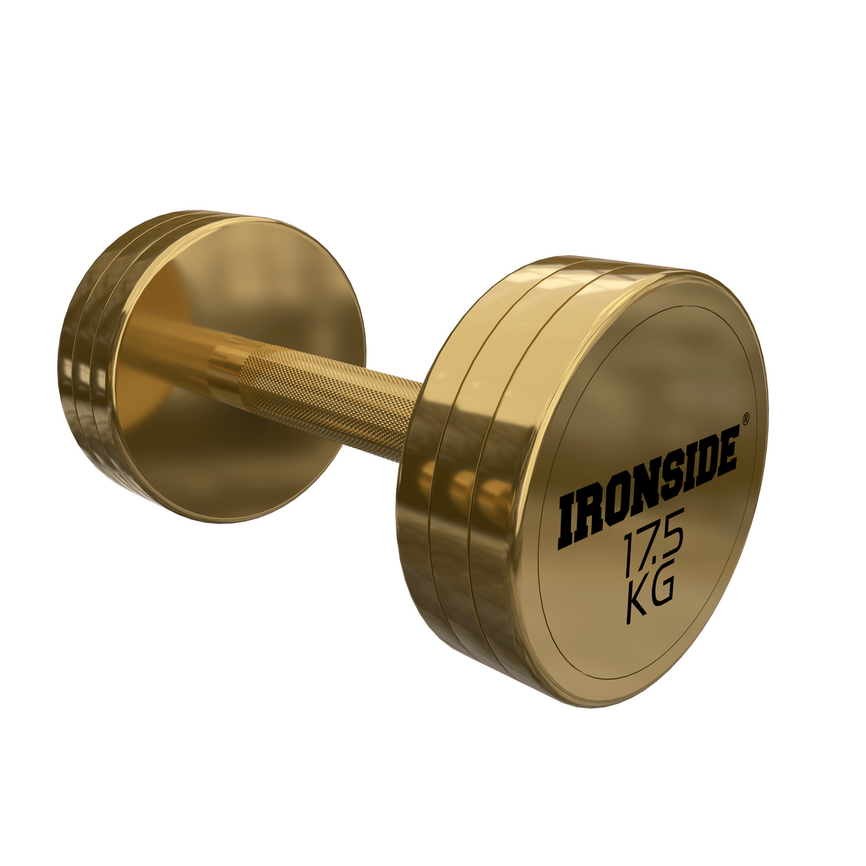 Mancuerna Circular Gold IRONSIDE (2.5 a 40 kg)