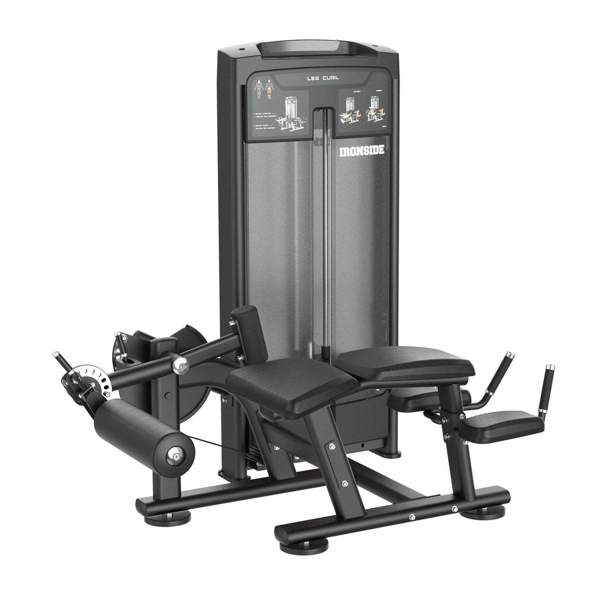 Prone Leg Curl Machine IRONSIDE Luxe