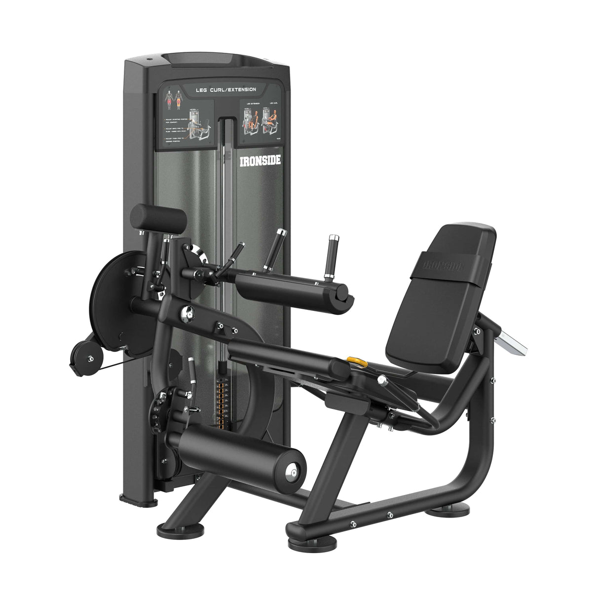 Dual Leg Curl & Extension Machine IRONSIDE Luxe