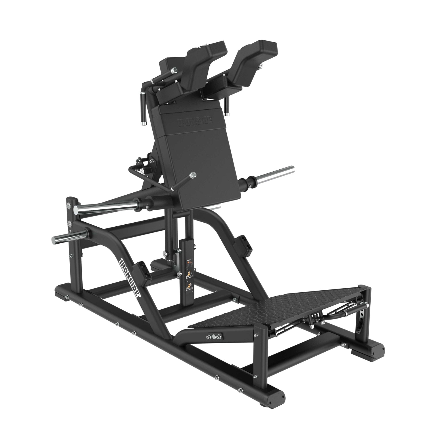 V-Squat Plate Loaded Machine IRONSIDE Luxe