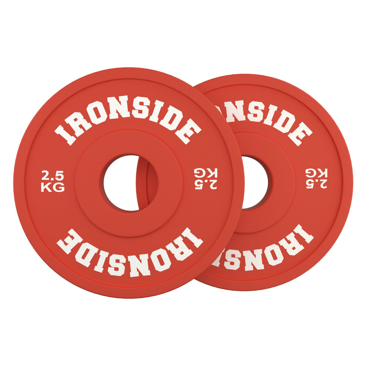 Discos Fraccionales Olímpicos PU IRONSIDE (0.5 kg a 2.5 kg)