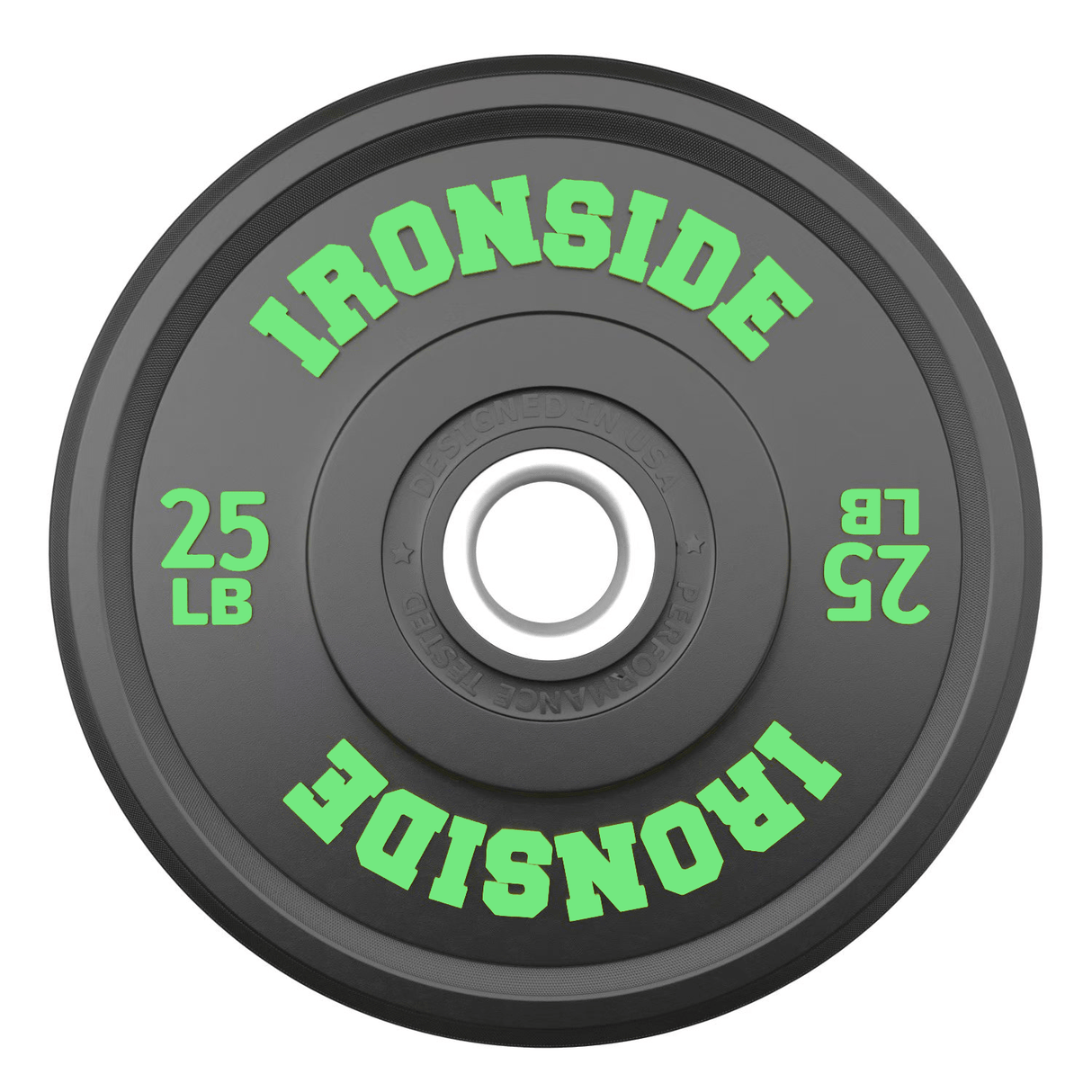 Disco Olímpico Pro Bumper IRONSIDE (10 a 55 LB)