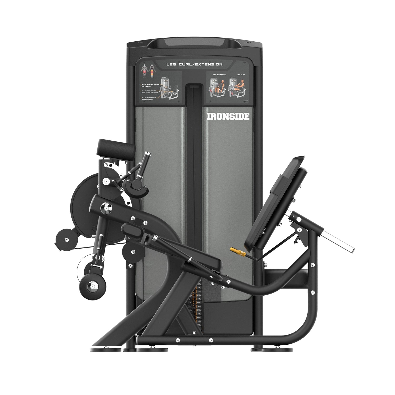 Dual Leg Curl & Extension Machine IRONSIDE Luxe