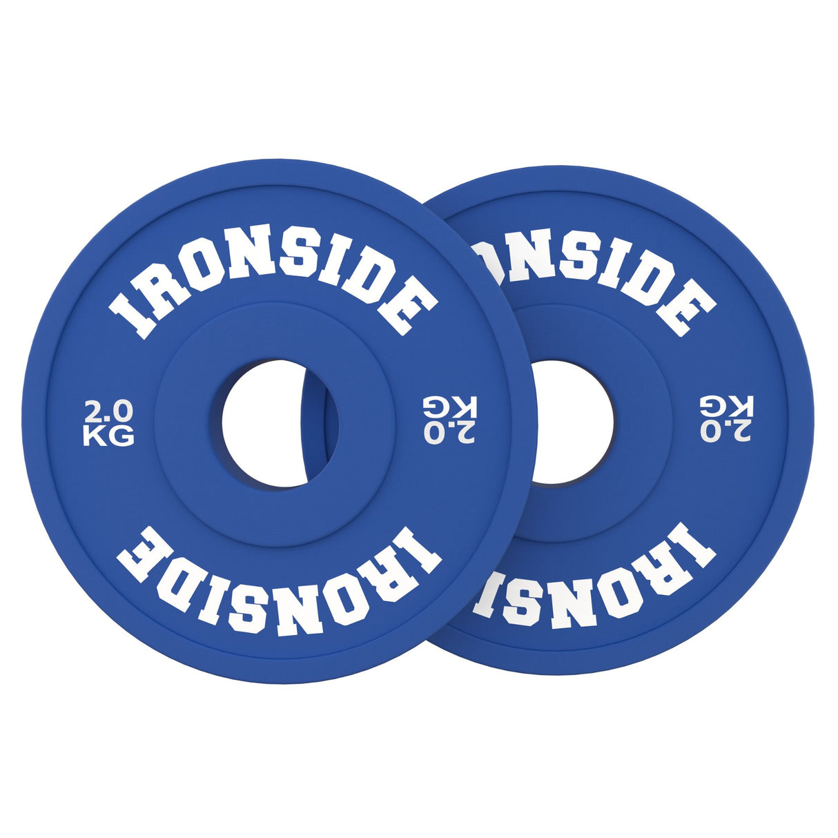 Discos Fraccionales Olímpicos PU IRONSIDE (0.5 kg a 2.5 kg)