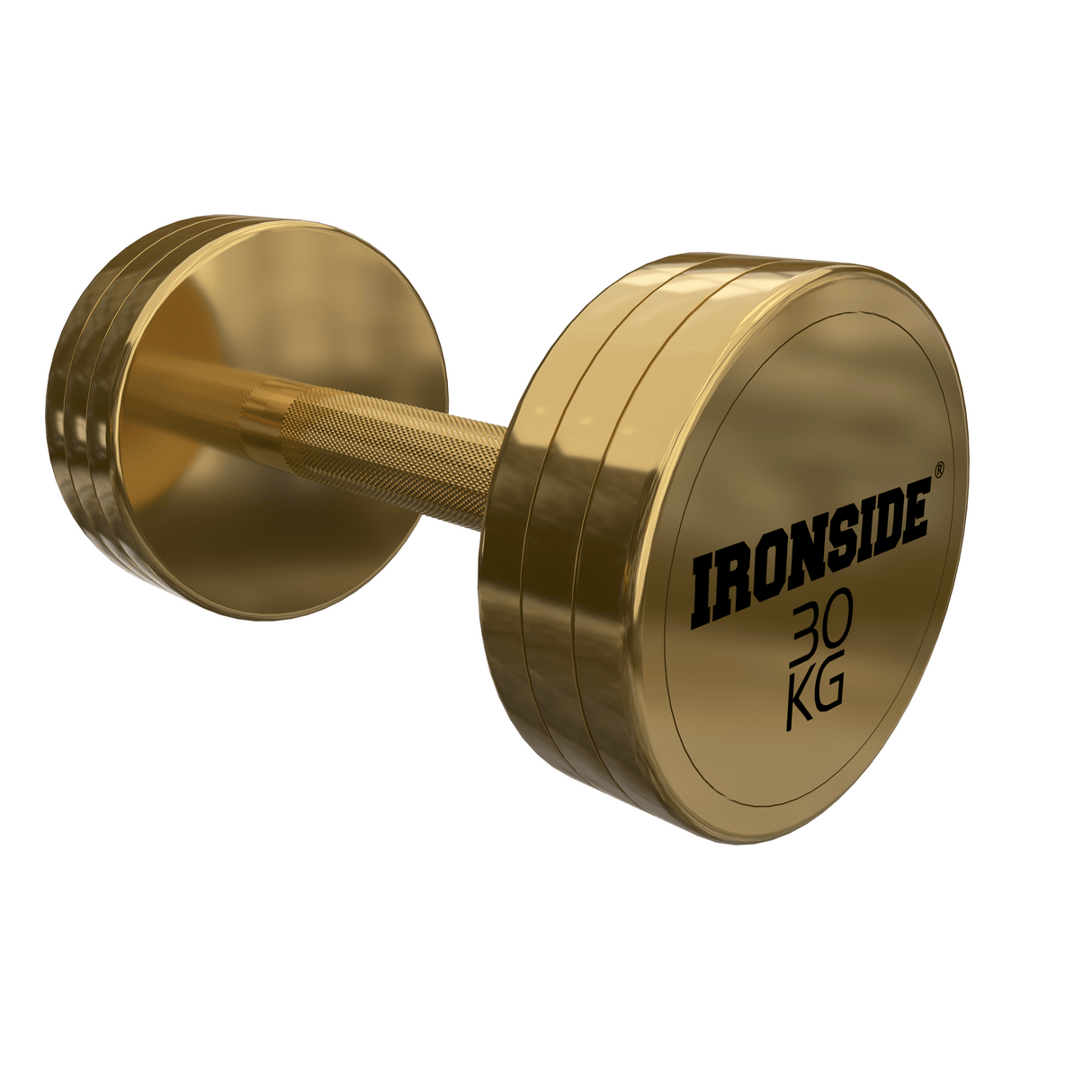 Mancuerna Circular Gold IRONSIDE (2.5 a 40 kg)