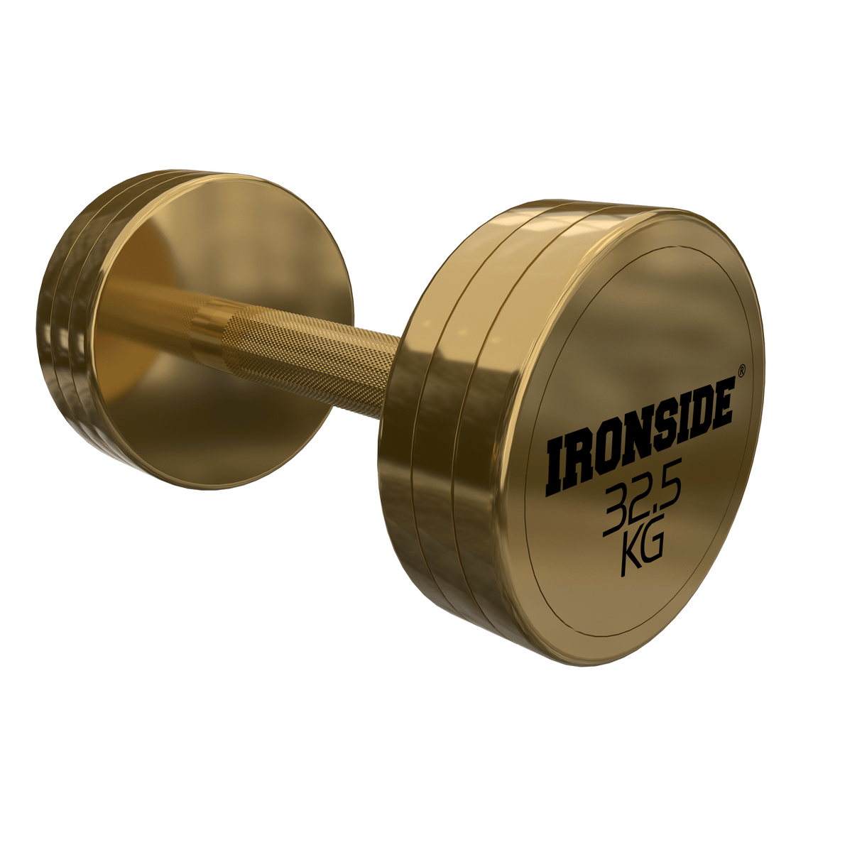 Mancuerna Circular Gold IRONSIDE (2.5 a 40 kg)