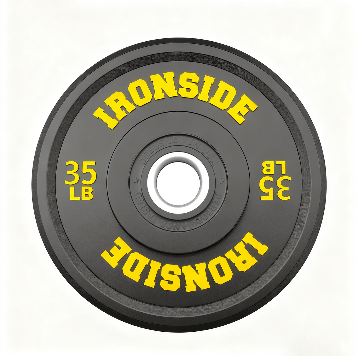 Disco Olímpico Pro Bumper IRONSIDE (10 a 55 LB)