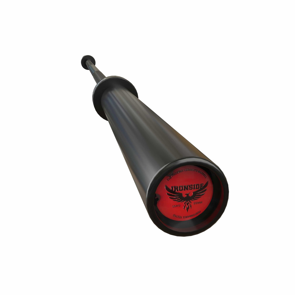 Barra Olímpica Negra Cerakote 15kg IRONSIDE