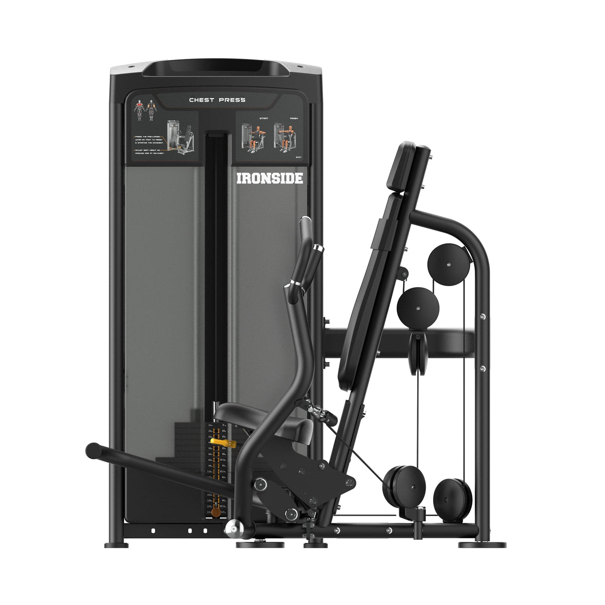 Iso-Lateral Chest Press IRONSIDE Luxe