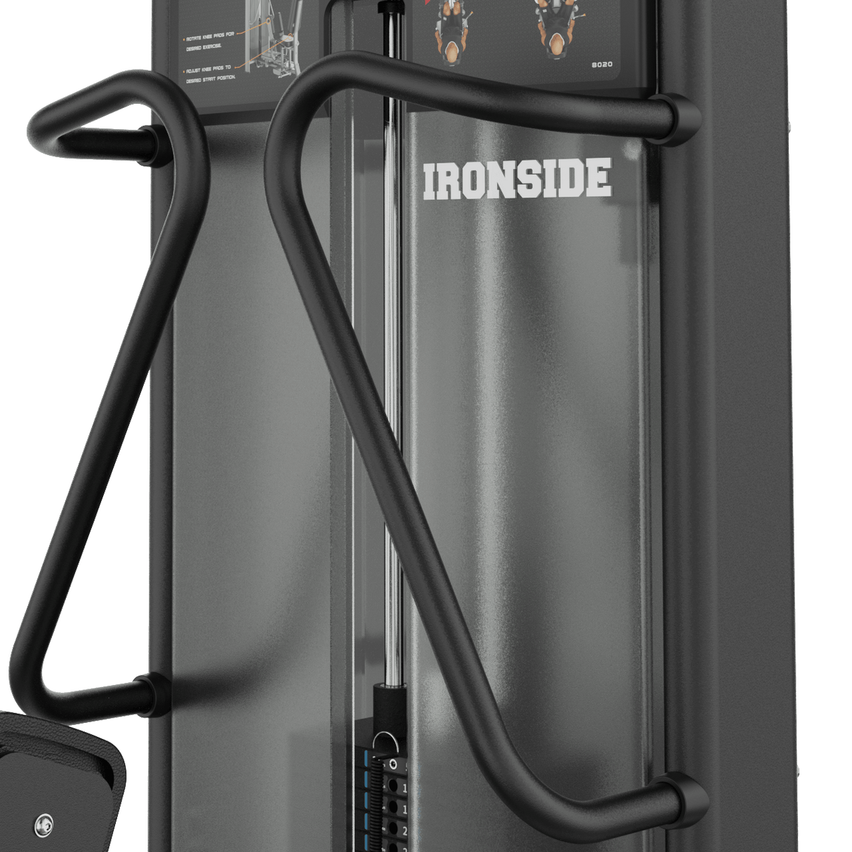 Dual Abductor & Adductor Machine IRONSIDE Luxe
