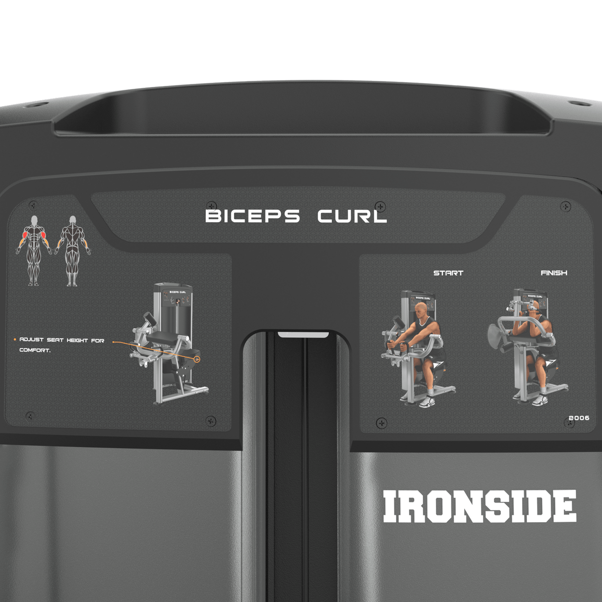 Biceps Curl IRONSIDE Luxe