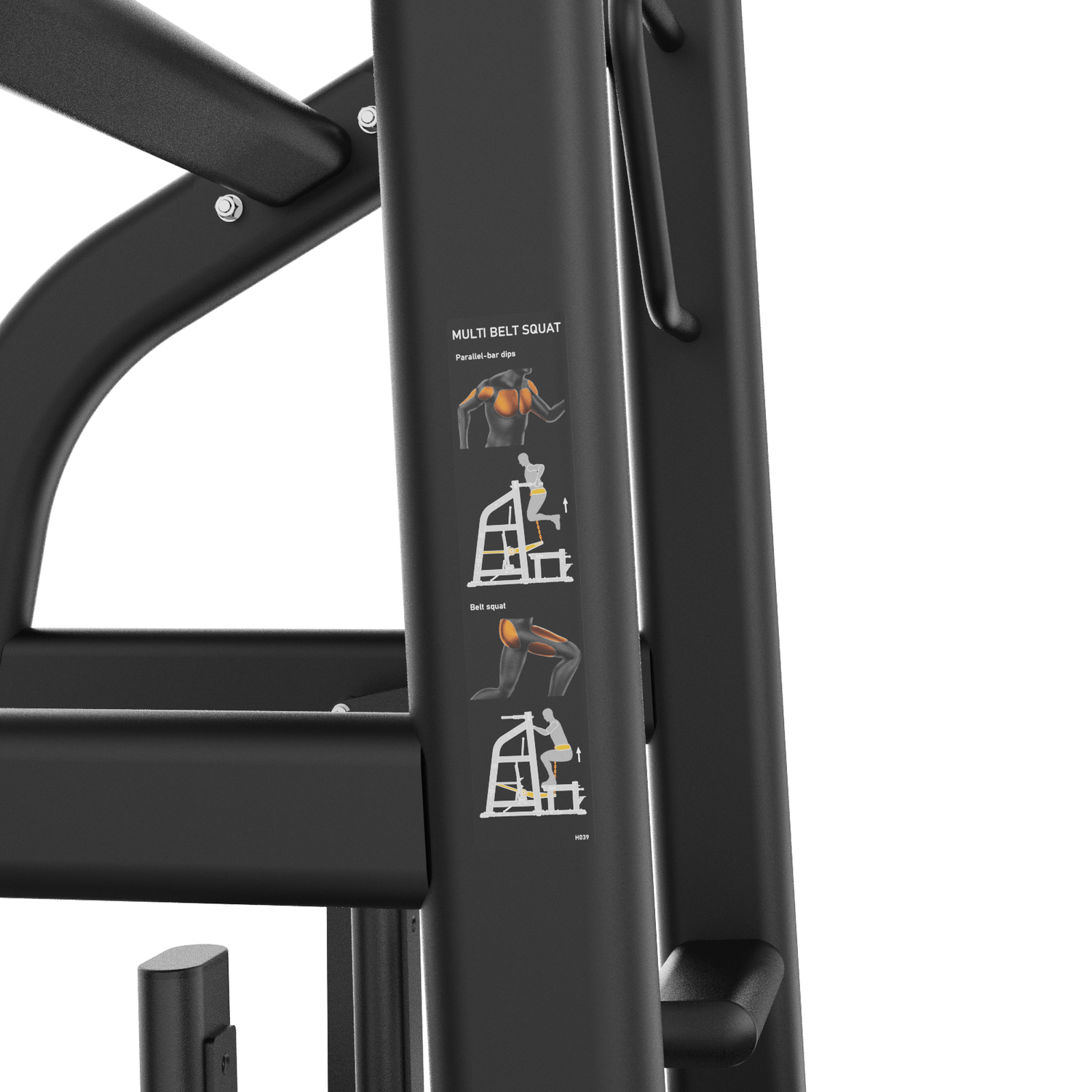 Multi Belt Squat Plate Loaded IRONSIDE  Luxe