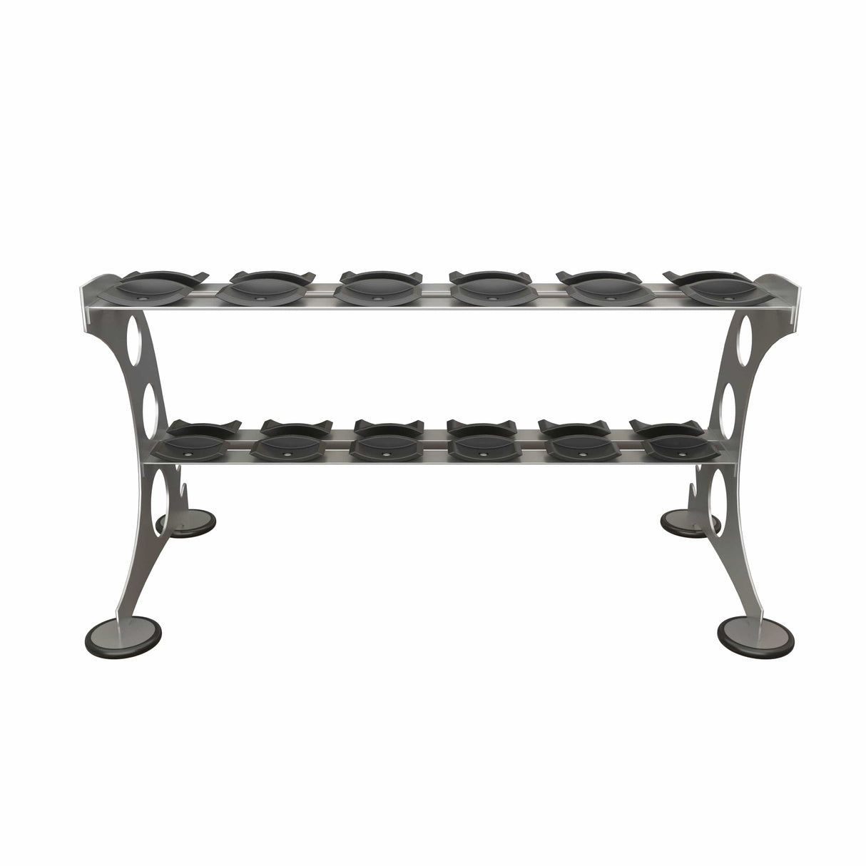 Rack de Almacenamiento para Mancuernas Circulares 6 pares IRONSIDE