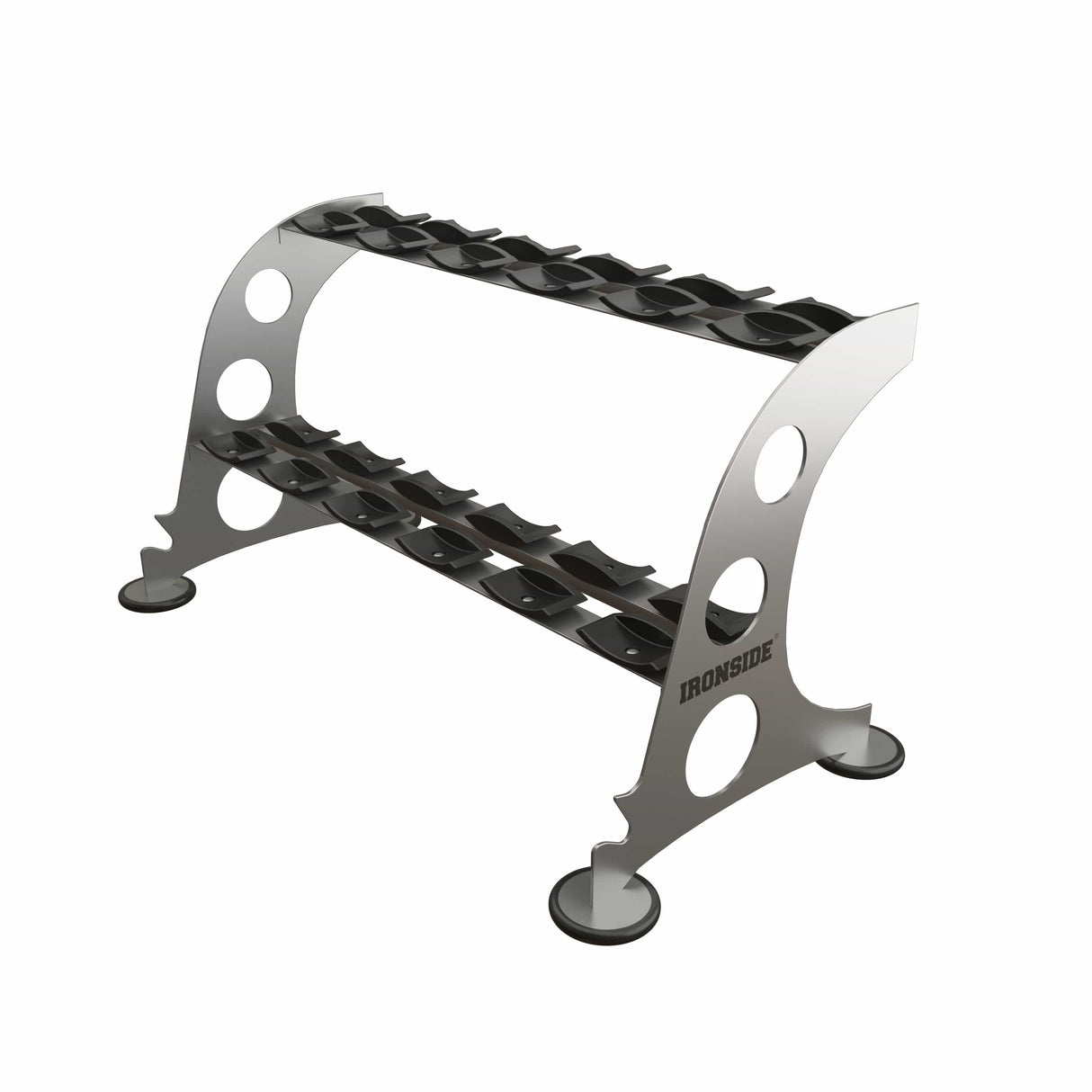 Rack de Almacenamiento para Mancuernas Circulares 6 pares IRONSIDE