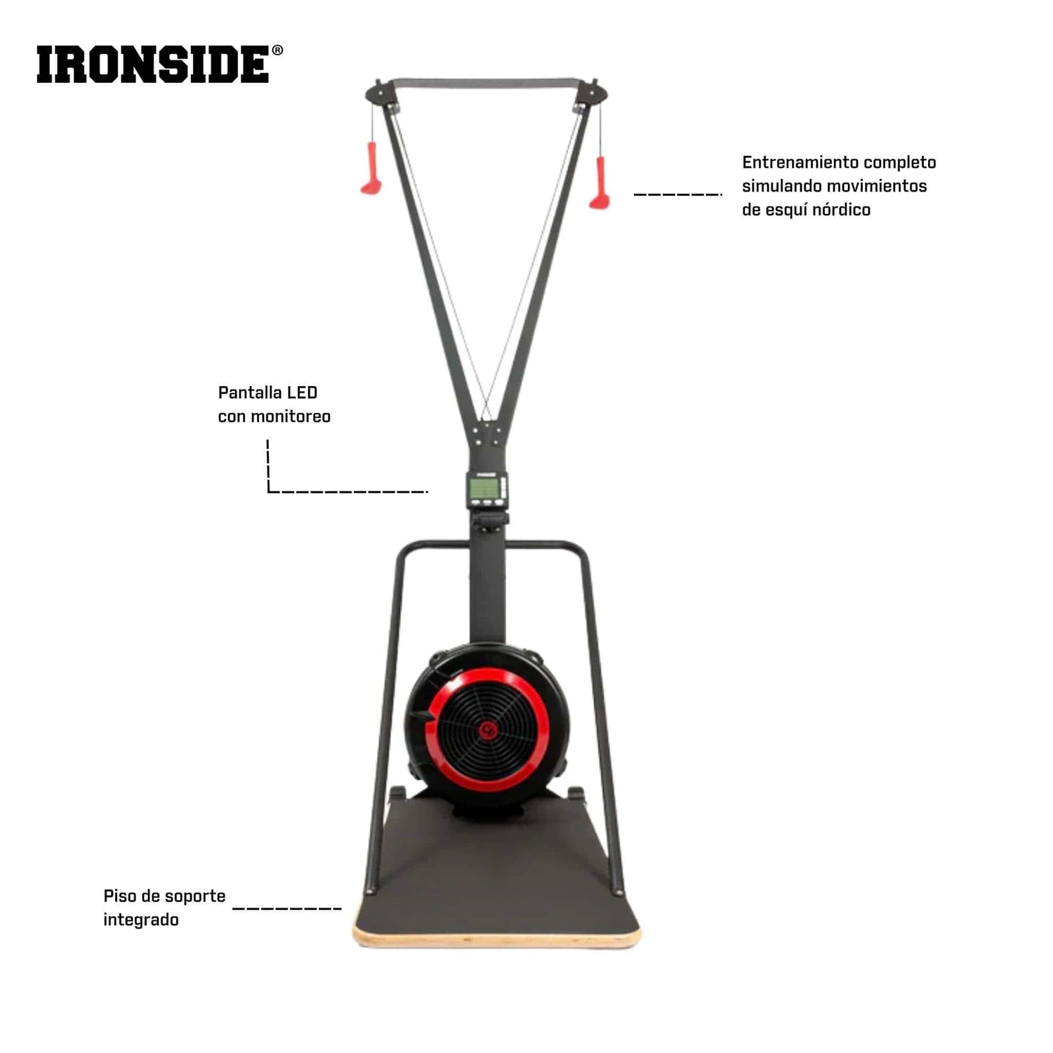 Air Ski Erg Esquiadora IRONSIDE Combat