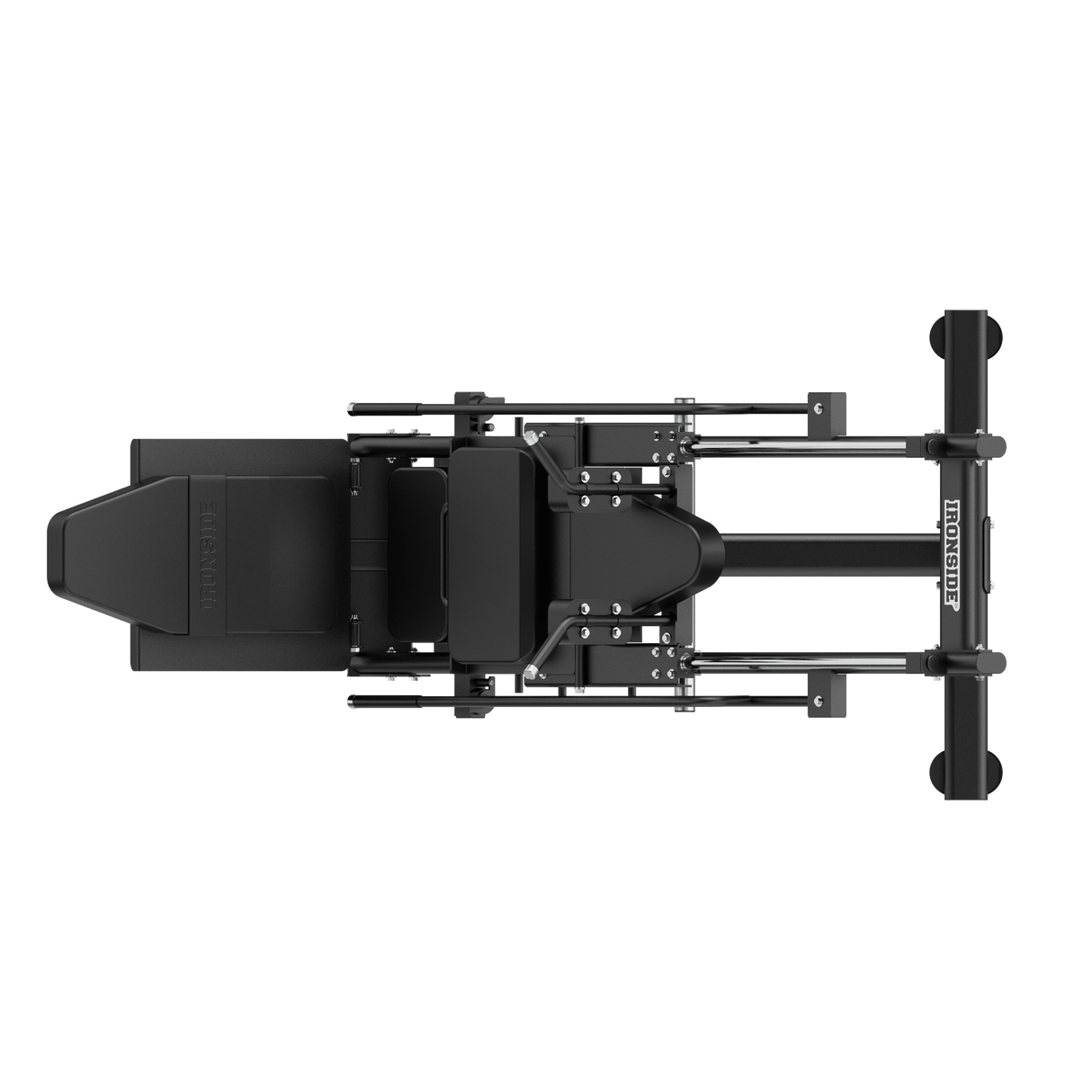 Dual Leg Press & Hack Squat Plate Loaded IRONSIDE Luxe