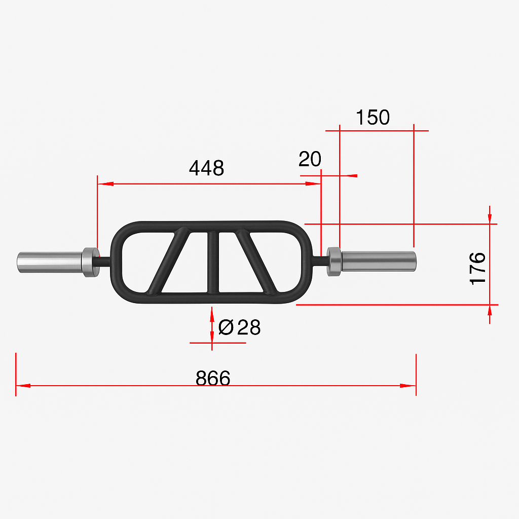 Barra Romana Olímpica IRONSIDE