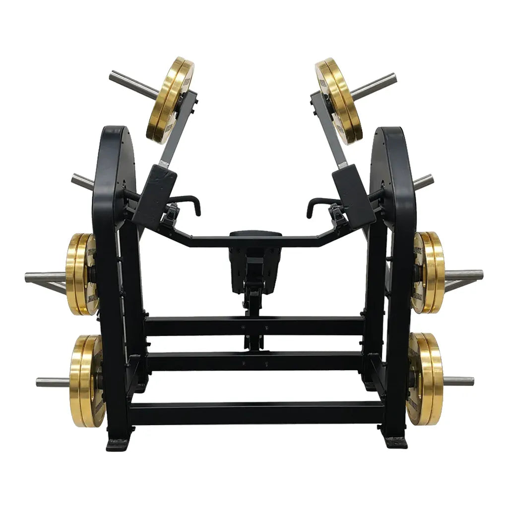 Inclined Chest Press Premier con ajustes ergonómicos, agarres múltiples y resistencia modulable para un empuje inclinado estable, técnico y de nivel profesional