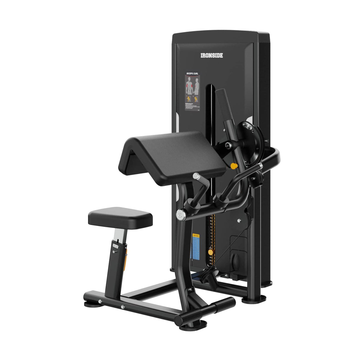 Dual Biceps & Triceps Machine IRONSIDE Luxe
