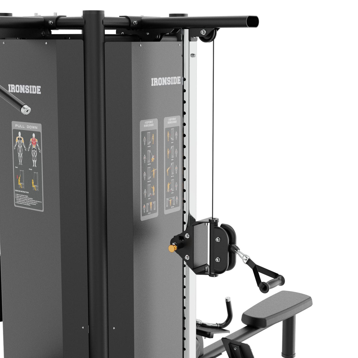 4-Stack Jungle Multi-Station IRONSIDE Luxe