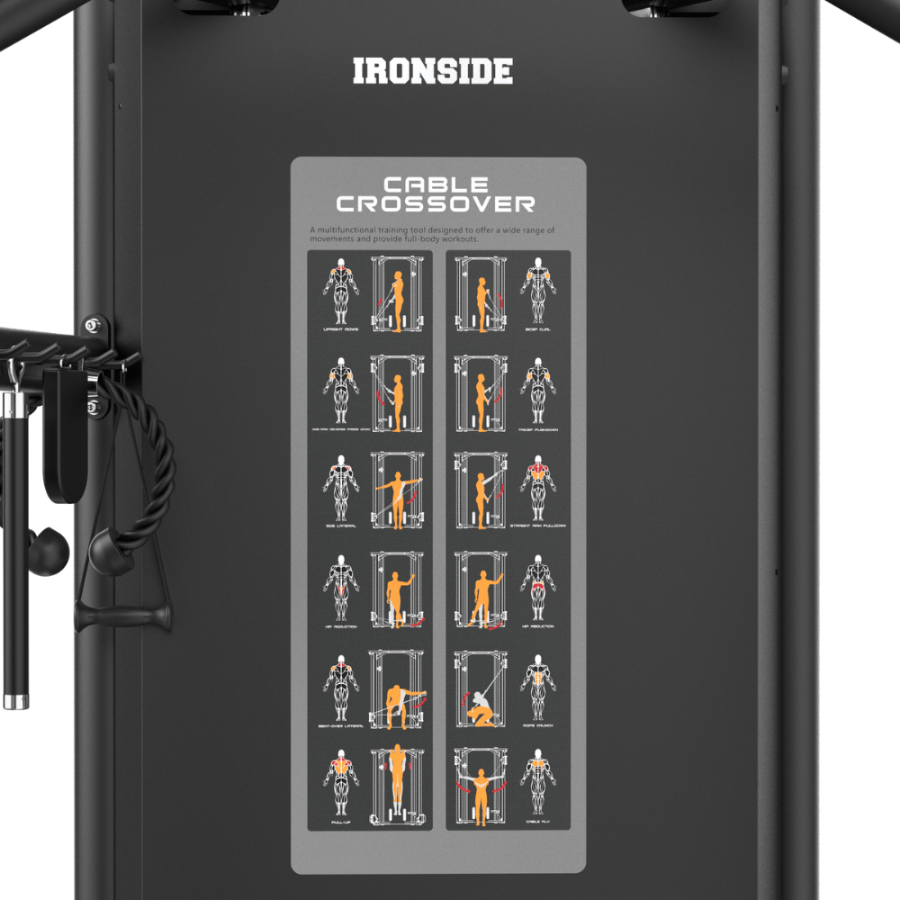 Polea Doble Ajustable IRONSIDE Luxe