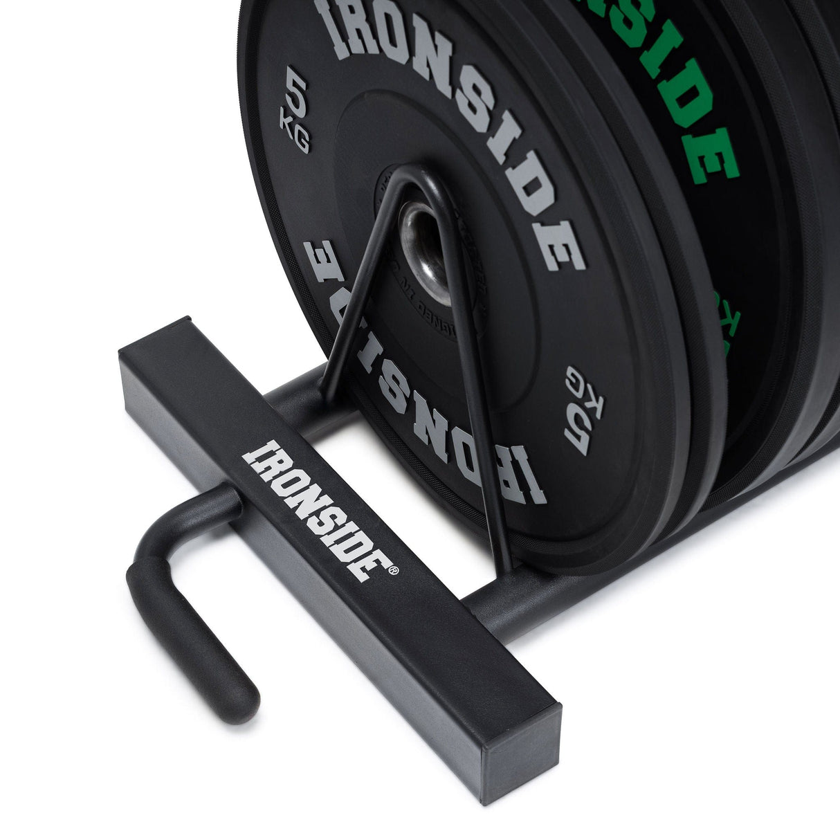 Rack Horizontal para Barras y Discos Olímpicos IRONSIDE