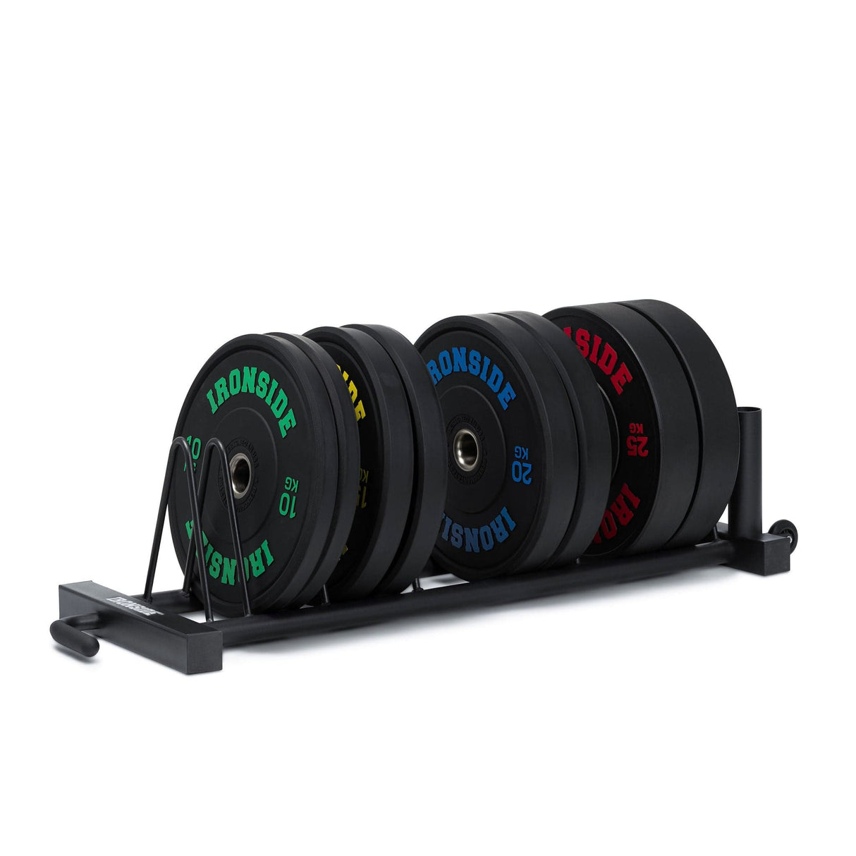 Rack Horizontal para Barras y Discos Olímpicos IRONSIDE