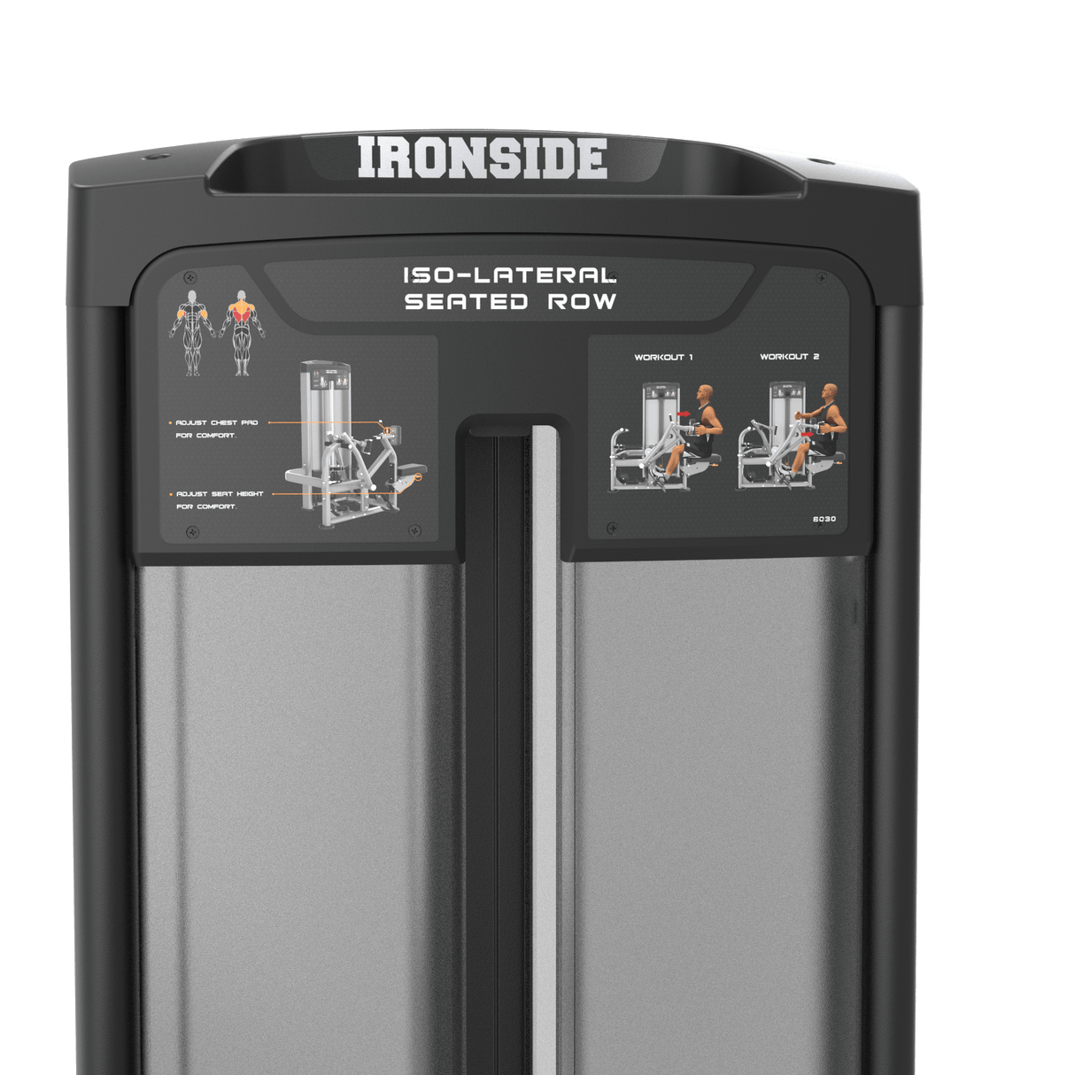 Iso-Lateral Seated Row IRONSIDE Luxe