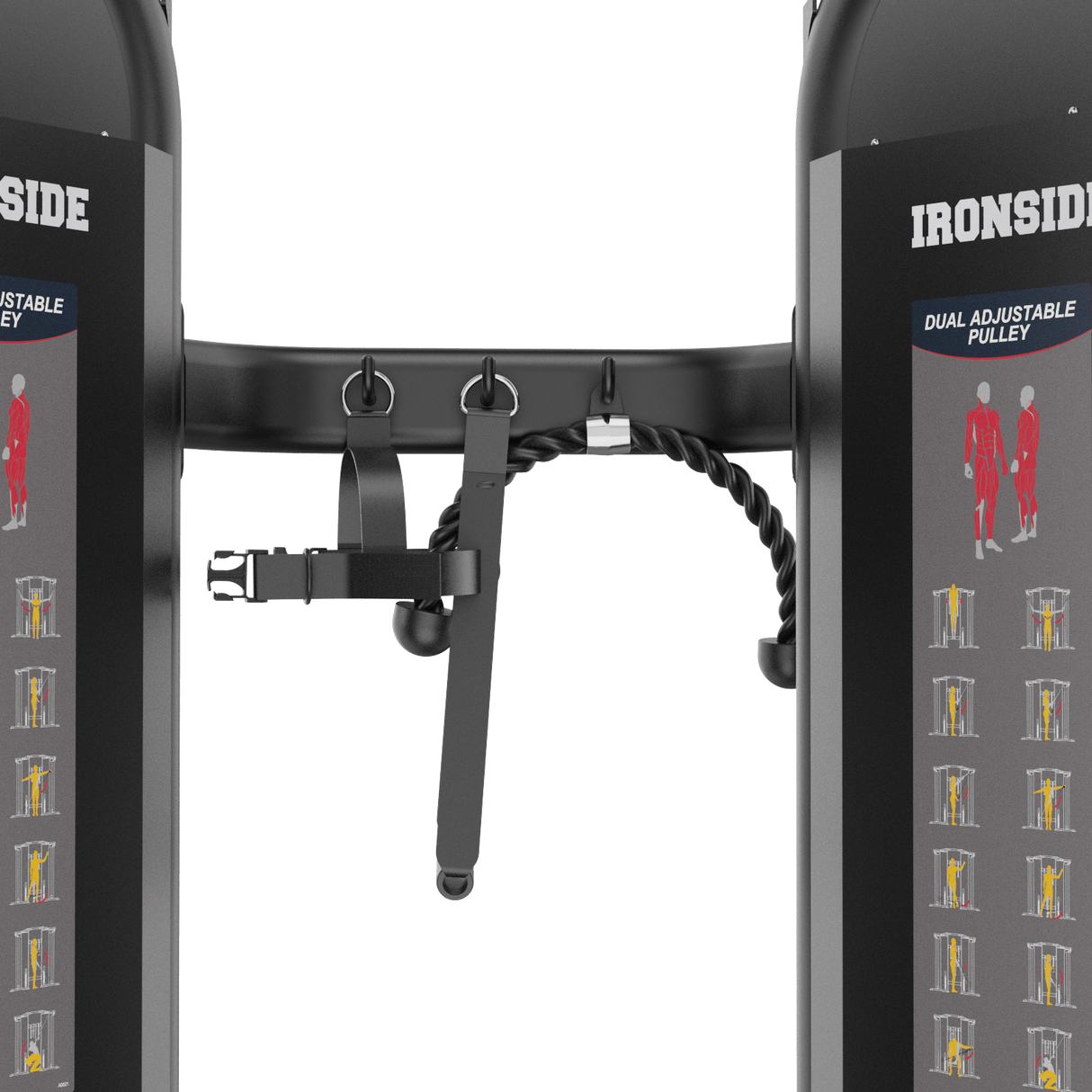Polea Doble Crossover IRONSIDE Luxe