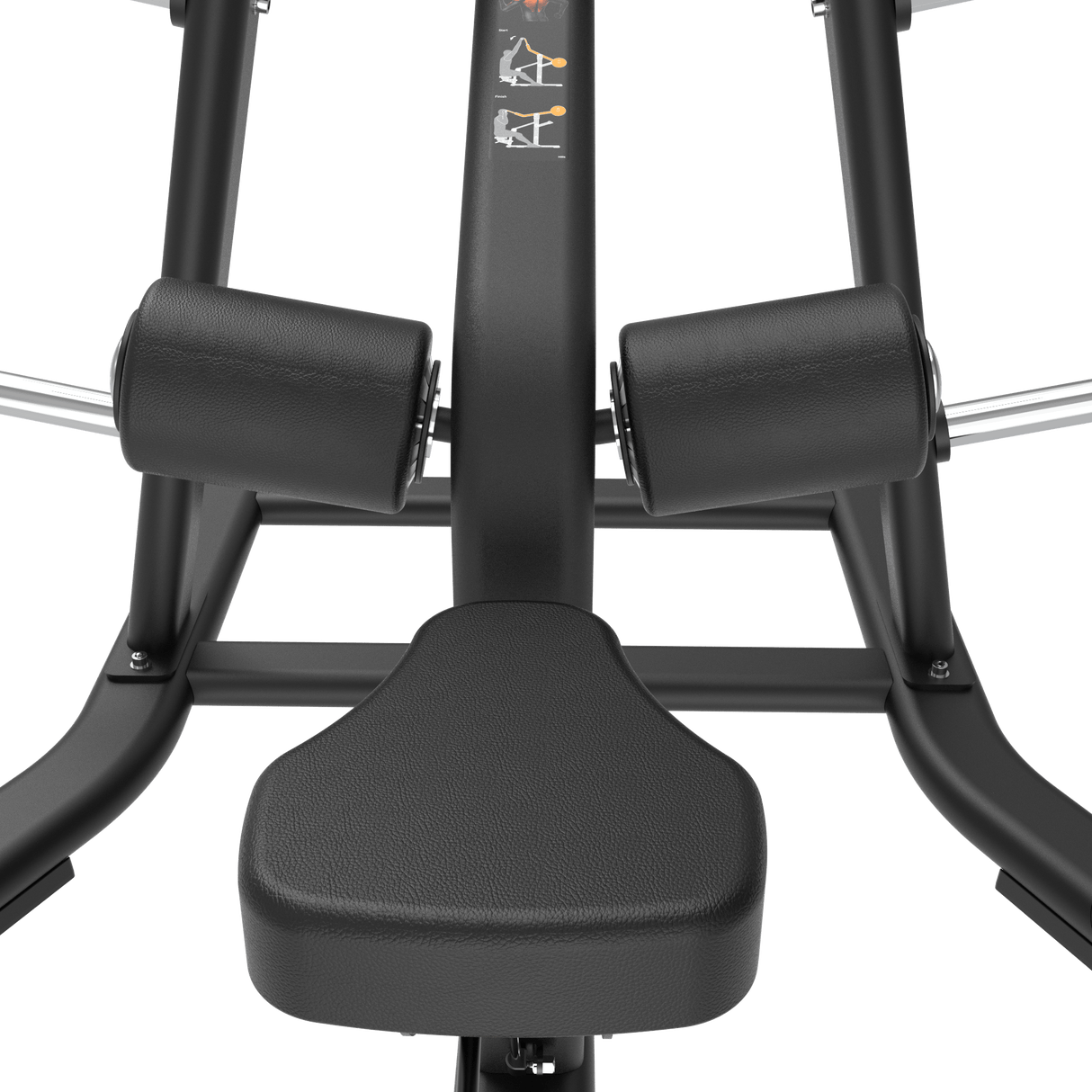 Lat Pull Down Loaded Plate IRONSIDE Luxe