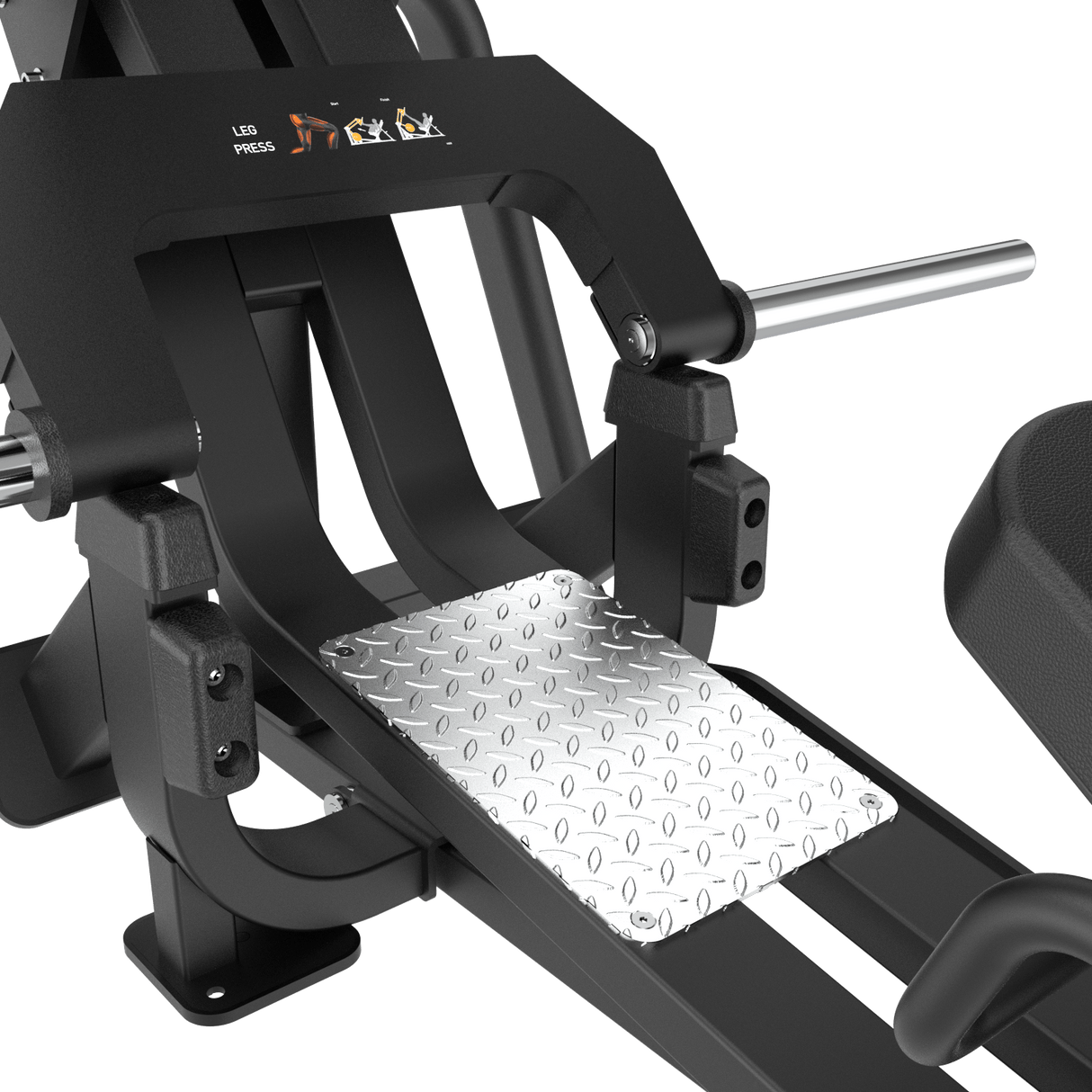 V Leg Press Plate Loaded IRONSIDE Luxe