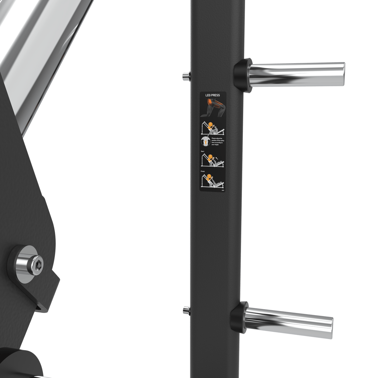 Linear Leg Press 45° Plate Loaded IRONSIDE Luxe