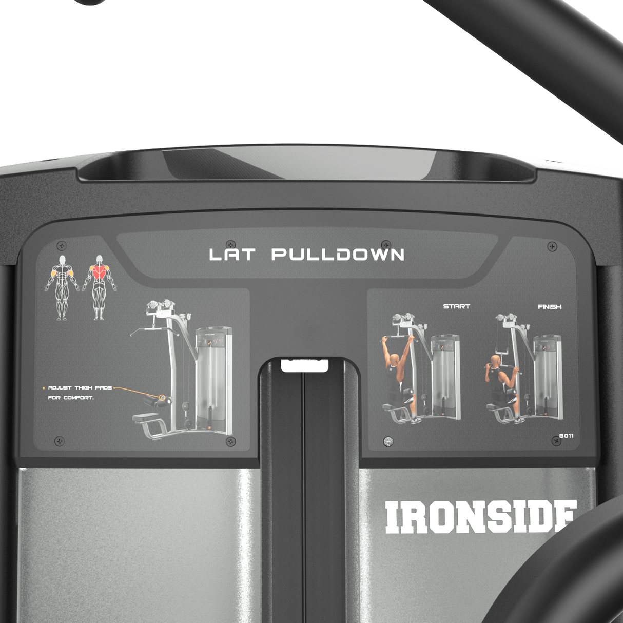 Lat Pulldown Machine IRONSIDE Luxe