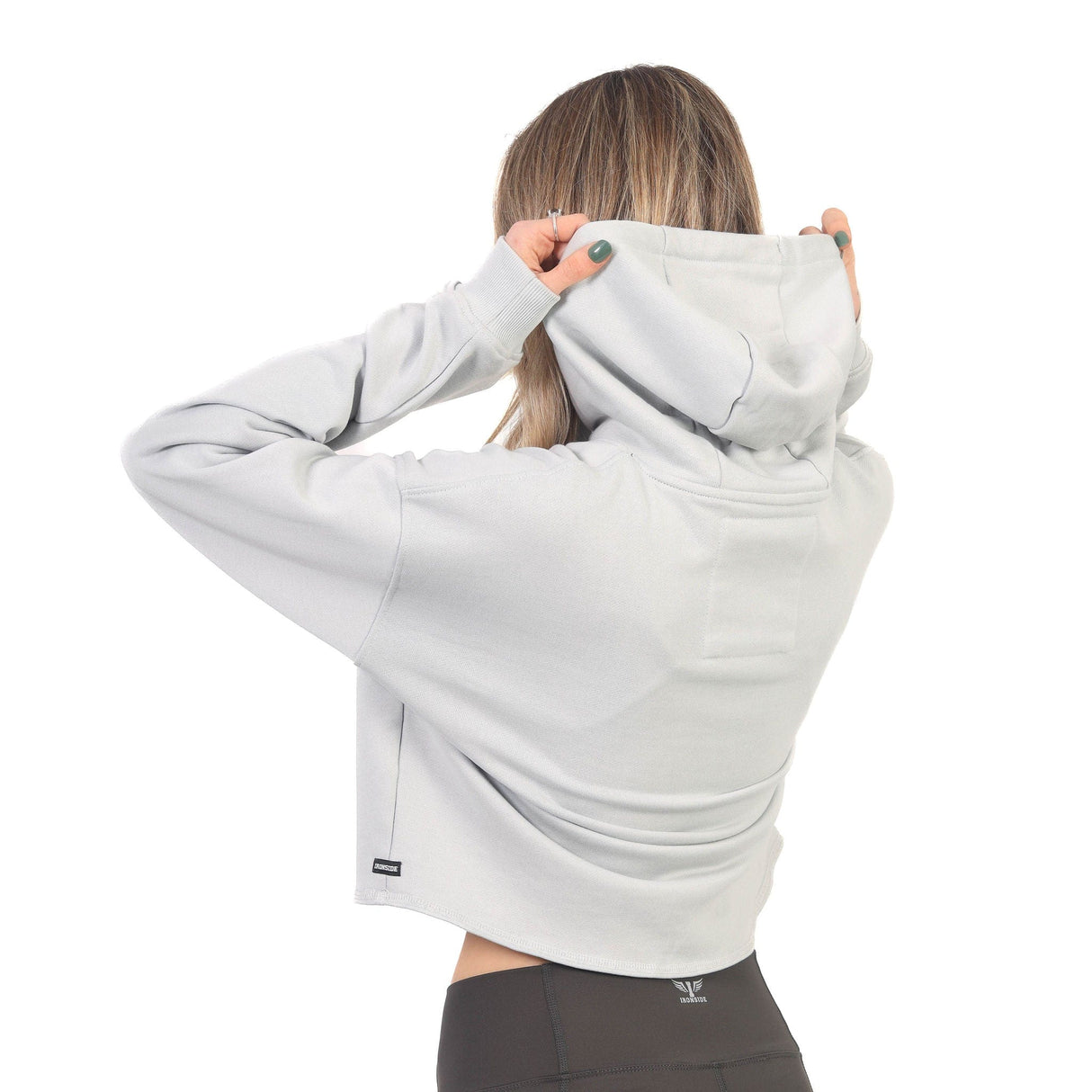 Sudadera Deportiva Corta con Gorro para Mujer Edición Limitada IRONSIDE