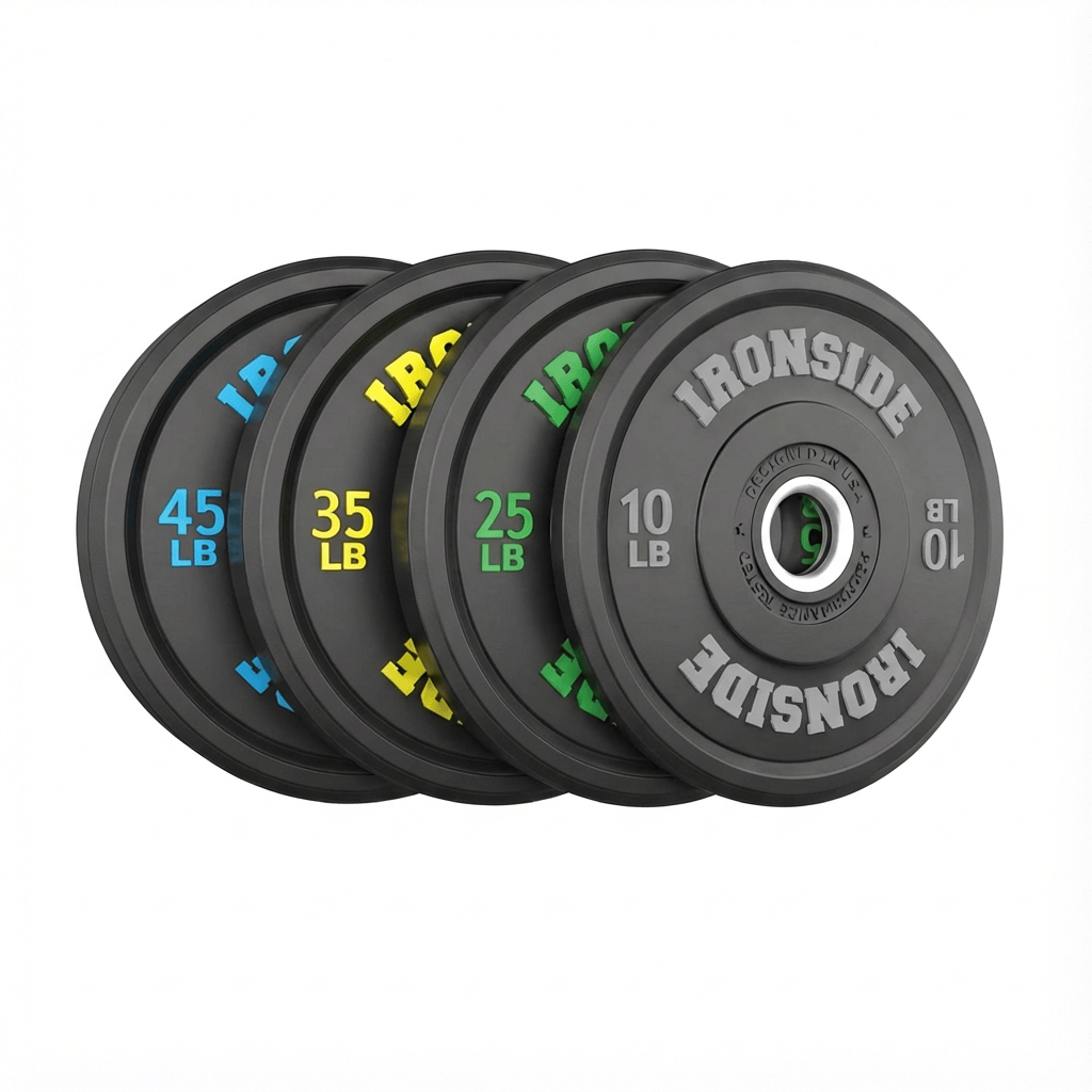 Disco Olímpico Pro Bumper IRONSIDE (10 a 55 LB)