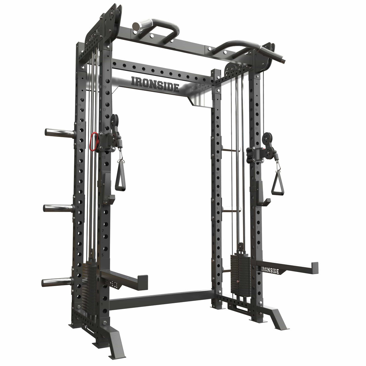 Power Rack con Poleas IRONSIDE