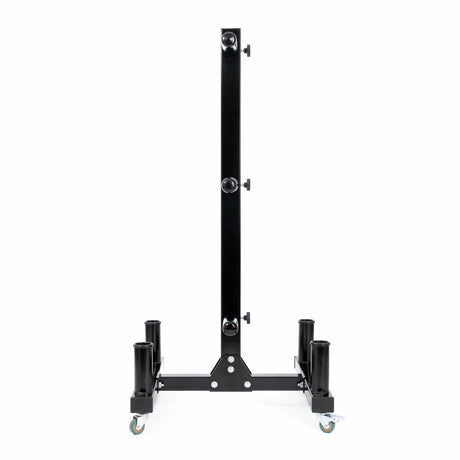 Rack Almacenamiento Discos y Barra Olímpica IRONSIDEBARRASIRONSIDEColor: Negro