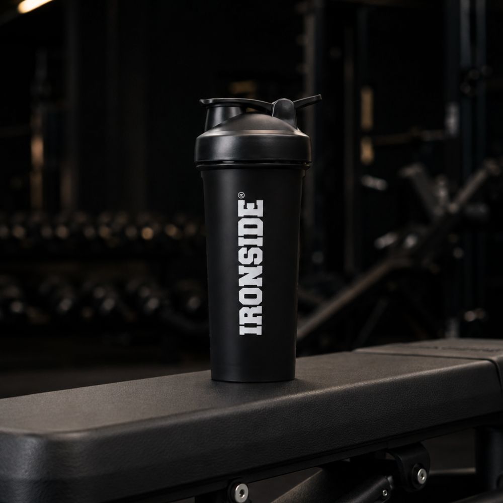Botella shaker IRONSIDE: hidratación práctica para acompañar cada entrenamiento