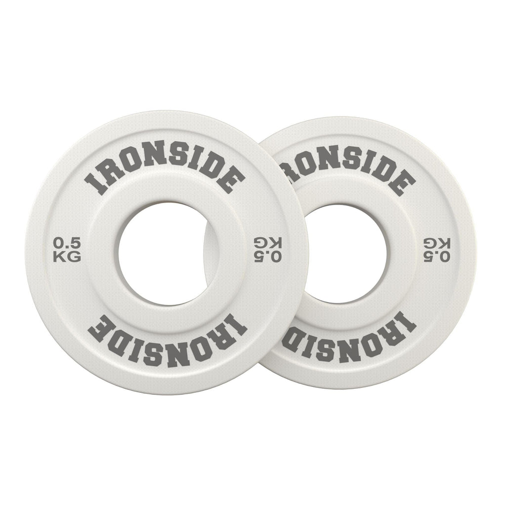 Discos Fraccionales Olímpicos PU IRONSIDE (0.5 kg a 2.5 kg)