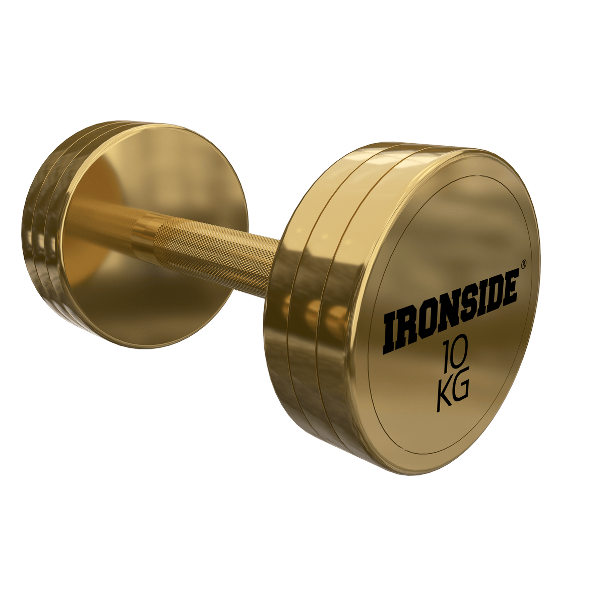 Mancuerna Circular Gold IRONSIDE (2.5 a 40 kg)