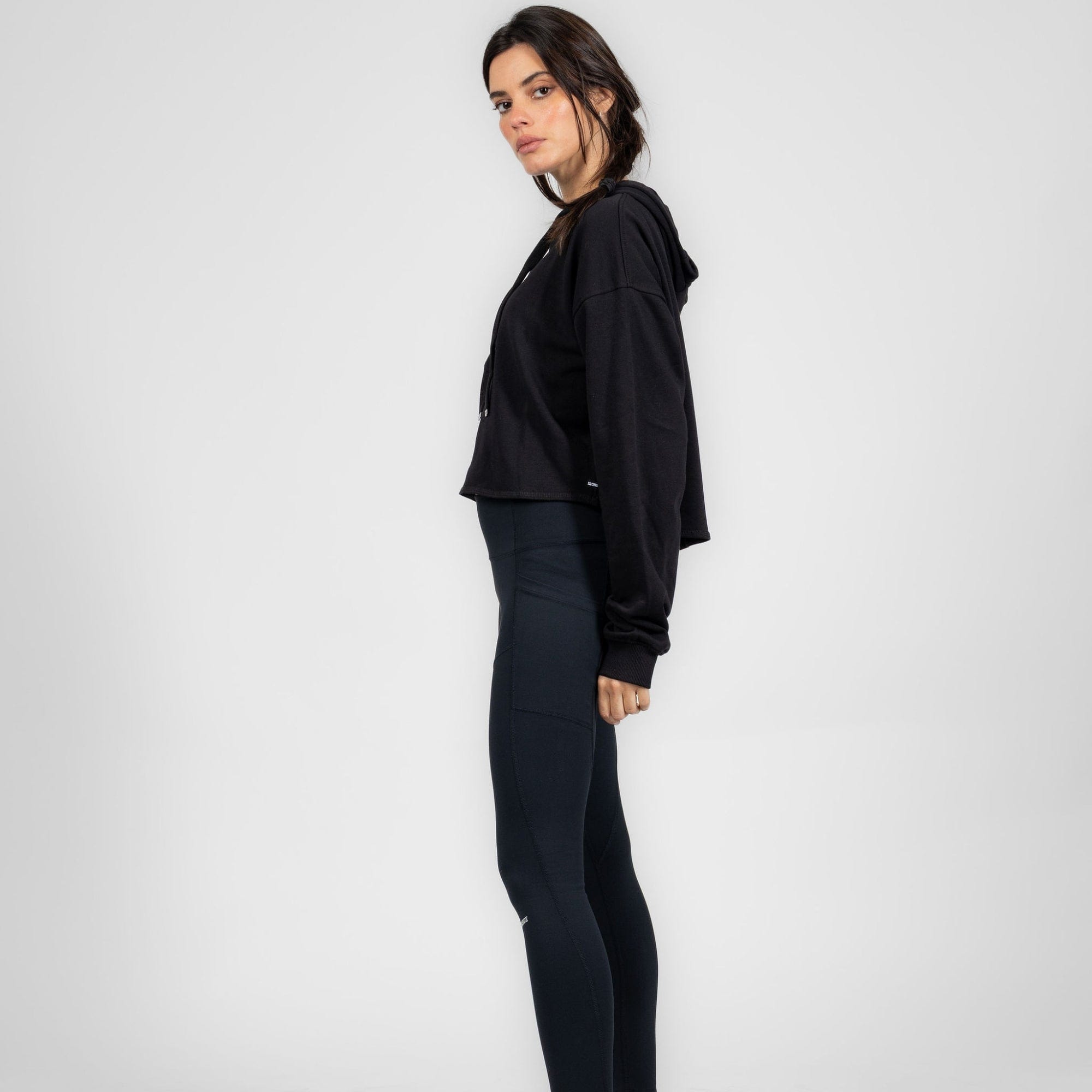 Sudadera Deportiva Corta con Gorro para Mujer Edición Limitada IRONSIDE