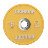 Disco Olímpico Calibrado Powerlifting (5 a 25 kg) IRONSIDE
