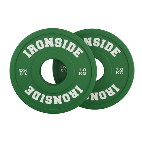 Discos Fraccionales Olímpicos PU IRONSIDE (0.5 kg a 2.5 kg)