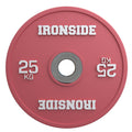 Disco Olímpico Calibrado Powerlifting (5 a 25 kg) IRONSIDE