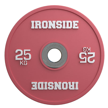 Disco Olímpico Calibrado Powerlifting (5 a 25 kg) IRONSIDE