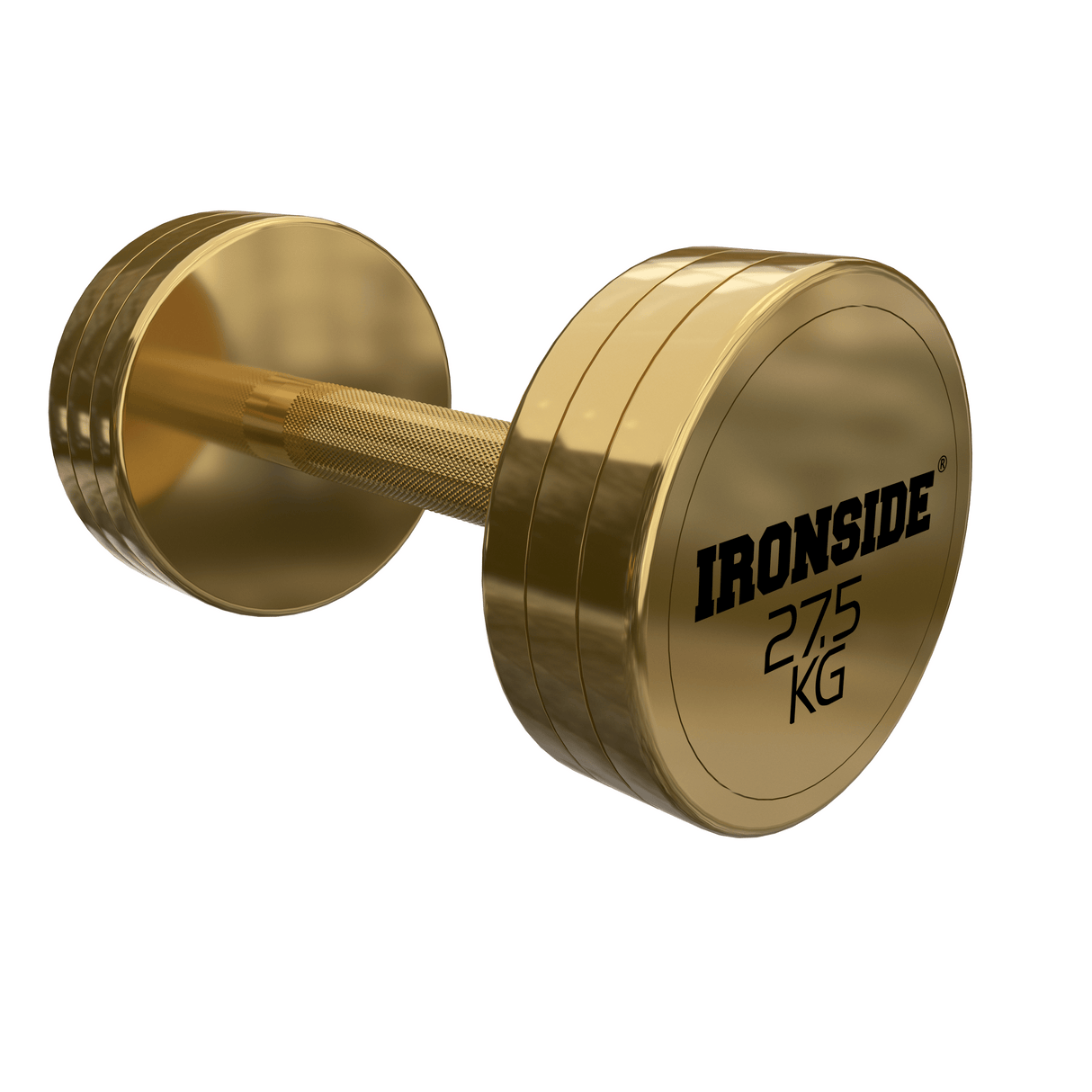 Mancuerna Circular Gold IRONSIDE (2.5 a 40 kg)