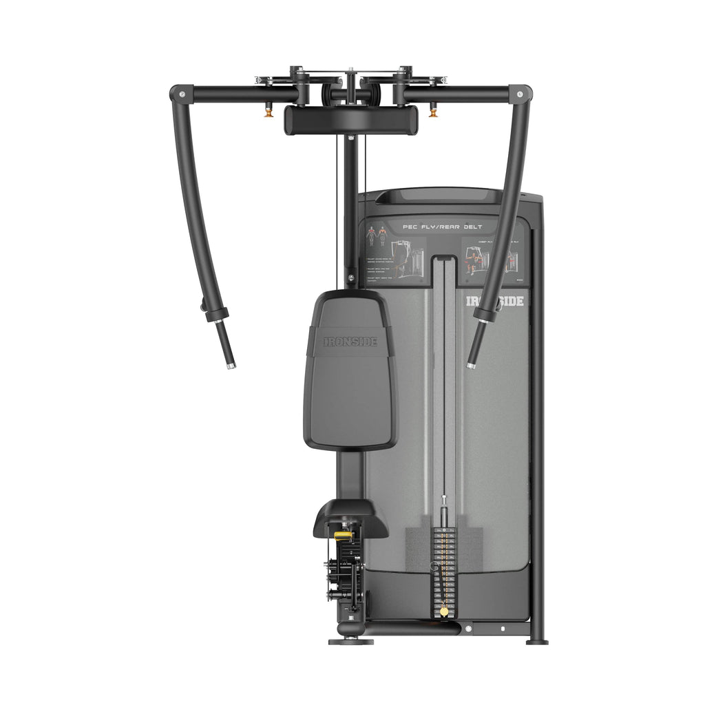 Dual Pec Fly & Rear Delt Machine IRONSIDE Luxe