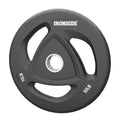 Disco Olimpico de 3 Agarres (5 a 55 lb) IRONSIDE